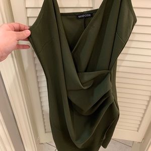 Asymmetrical Wrap Dress